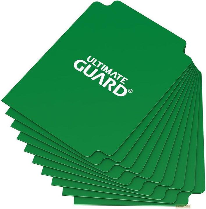 Image du produit Ultimate Guard Séparateur de cartes taille standard Vert 10