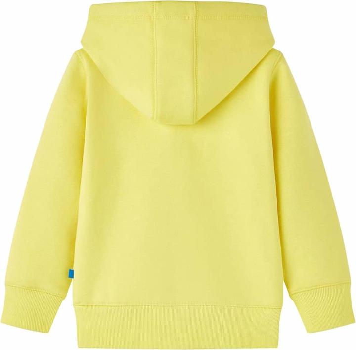 Image du produit VidaXL Sweat à capuche zippé pour enfant Jaune clair (92)