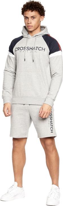 Crosshatch Reginald Hoodie und ShortsSet