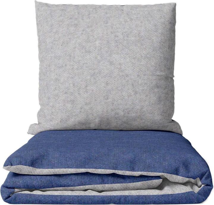 Actual product image Traumschlaf Melangebiber (Pillowcase, 80x80 cm)