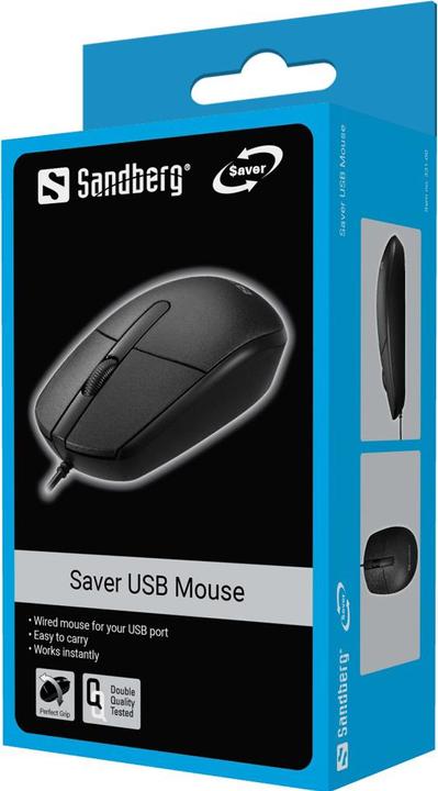 Actual product image Sandberg Saver USB Mouse (Cable)