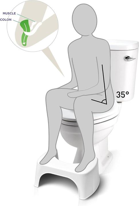 Image du produit Well Care Tabouret de toilette Blanc