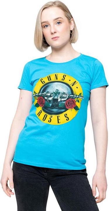 Actual product image Universal Textiles Womens/Ladies Bullet Logo Skinny T-Shirt (L)