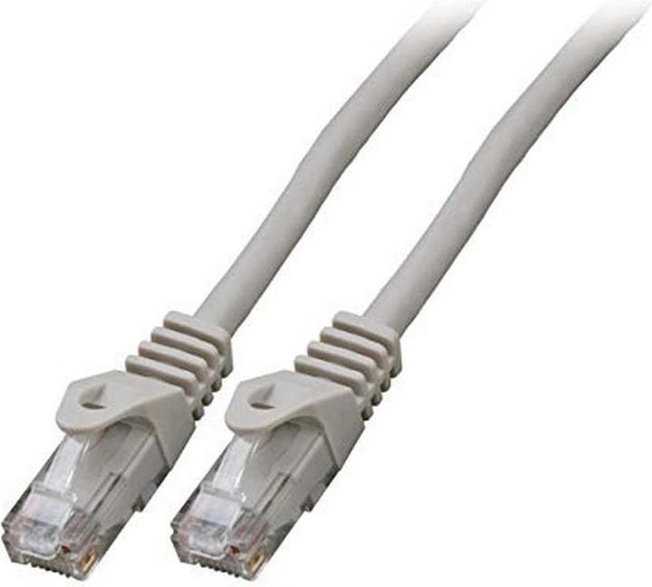 Image du produit EFB Elektronik Câble de brassage, UTP, gris (U/UTP, CAT6, 2 m)