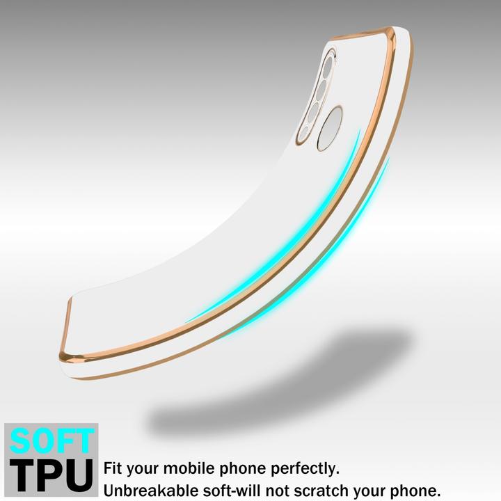 Immagine prodotto Cadorabo Custodia per Huawei P30 LITE in TPU con protezione della fotocamera Stile LM130 (Huawei P30 Lite)