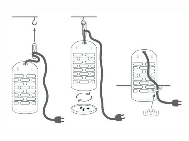Productafbeelding Swissinno Elektrischer Insekten-Falle LED 3 Watt