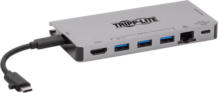 Produktbild Eaton USB-C Dock - 4K HDMI USB 3.2 Gen 1 USB-A Hub GbE Memory Card 100W PD Charging Detach (USB-C, 4 Ports)