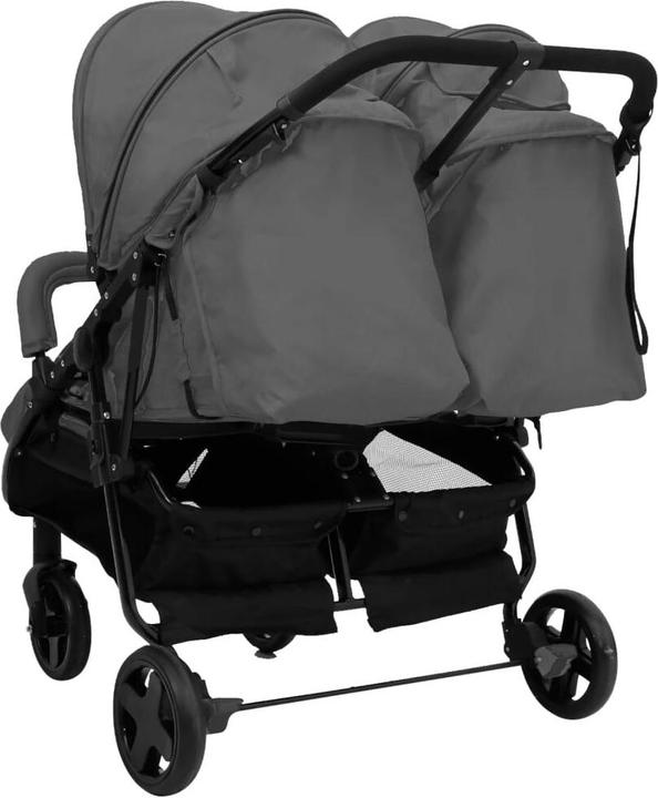 Image du produit VidaXL Geschwisterwagen