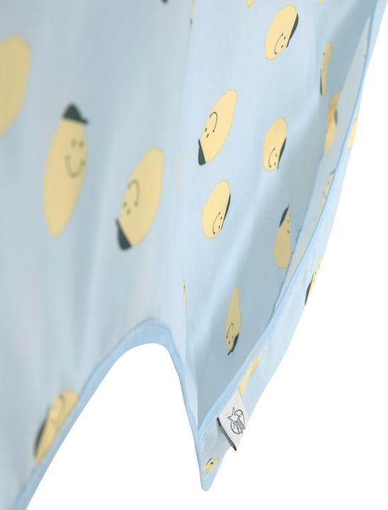 Actual product image Lässig Ärmellätzchen mit Auffangschutz 2er Pack Happy Fruits Lemon (6 months)