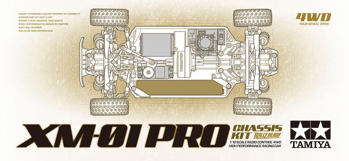 Immagine prodotto Tamiya XM-01 Pro Chassis Kit (Kit)