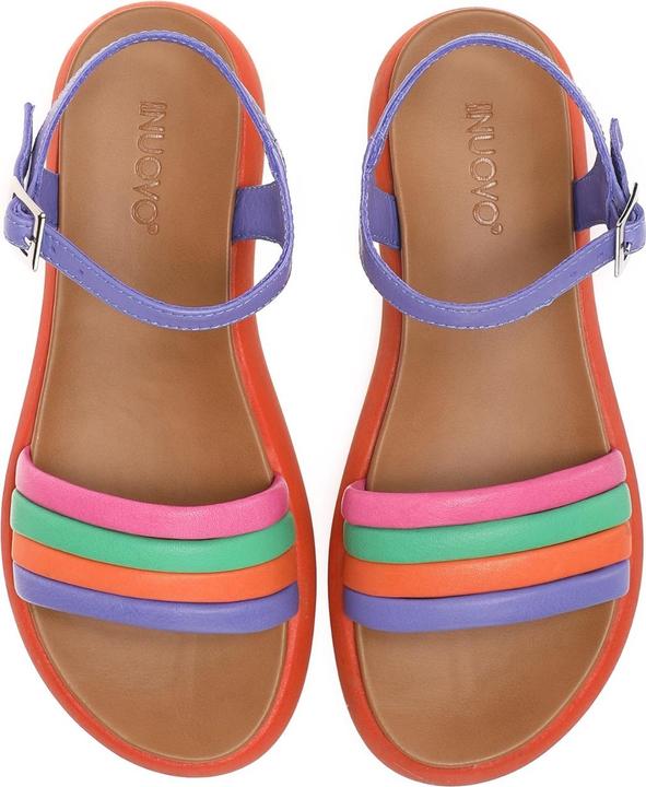 Image du produit Inuovo Sandale à lanières à la mode en cuir de haute qualité de. Le design super tendance fait de la (38)