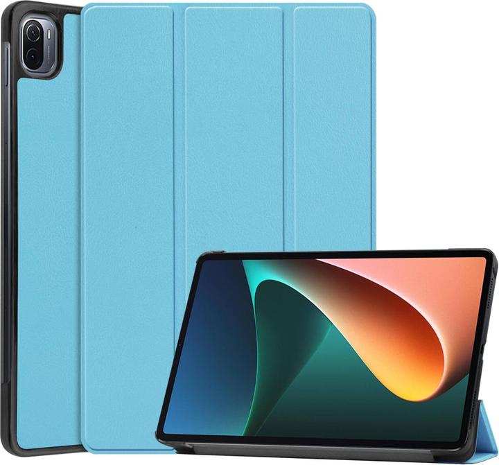 Actual product image Cover-Discount Xiaomi Pad 5 - Tri-fold Smart Case light blue (Xiaomi Pad 5)