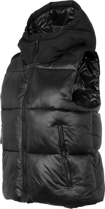 Actual product image 4F Women's Vests Black H4Z22 KUDP004 (XL) (XL)