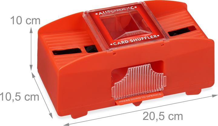 Actual product image Relaxdays Card shuffler