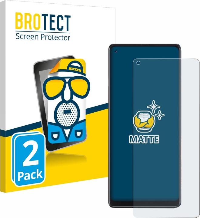 Productafbeelding BROTECT Antireflecterende schermbeschermer mat (2 Stuk, Cubot MAX3)