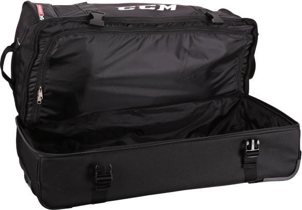 Actual product image CCM Officials referee hockey bag with wheels (black, 30")