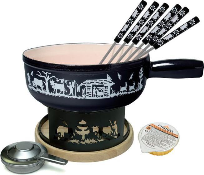 Image du produit Heidi Cheese Line Käsefondue-Set Alpes Noir (Fondue au fromage)