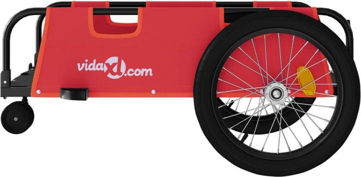 Actual product image VidaXL Fahrradanhänger Oxford-Gewebe & Eisen