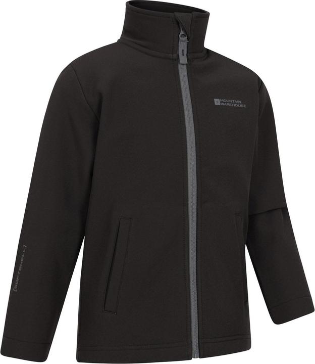 Actual product image Mountain Warehouse Childrens/Kids Grasmere Soft Shell Jacket (116)