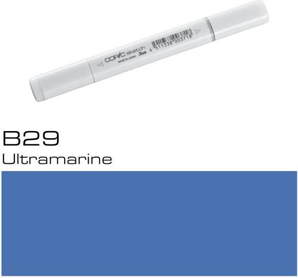 Actual product image Copic Sketch type B - 39 (Prussian Blue, 1 x)