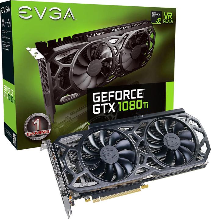 Immagine prodotto EVGA GeForce GTX 1080 Ti SC Black Edition (11 GB)