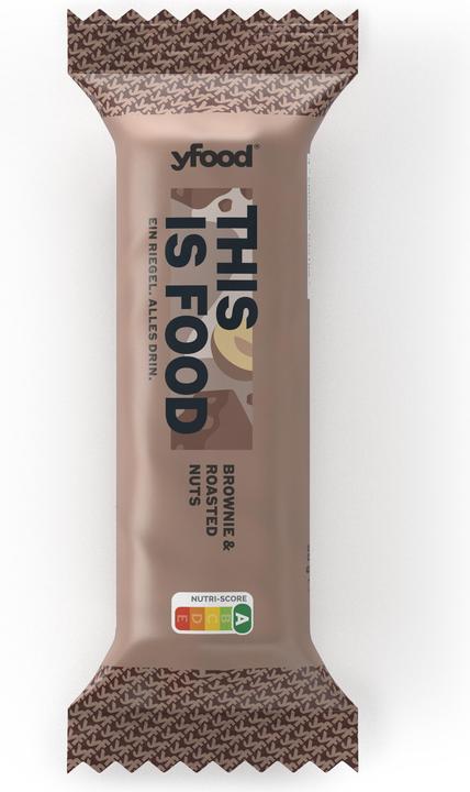 Image du produit YFood Brownie & Roasted Nuts (Noix, Brownie, 1 pcs, 64 g)