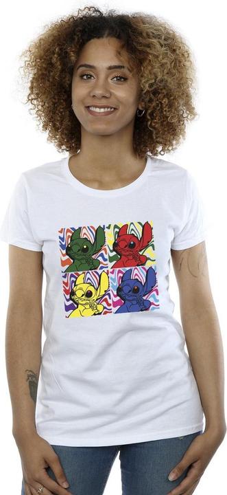 Immagine prodotto Disney Lilo & Stitch Pop Art Maglietta Donna (XXL)
