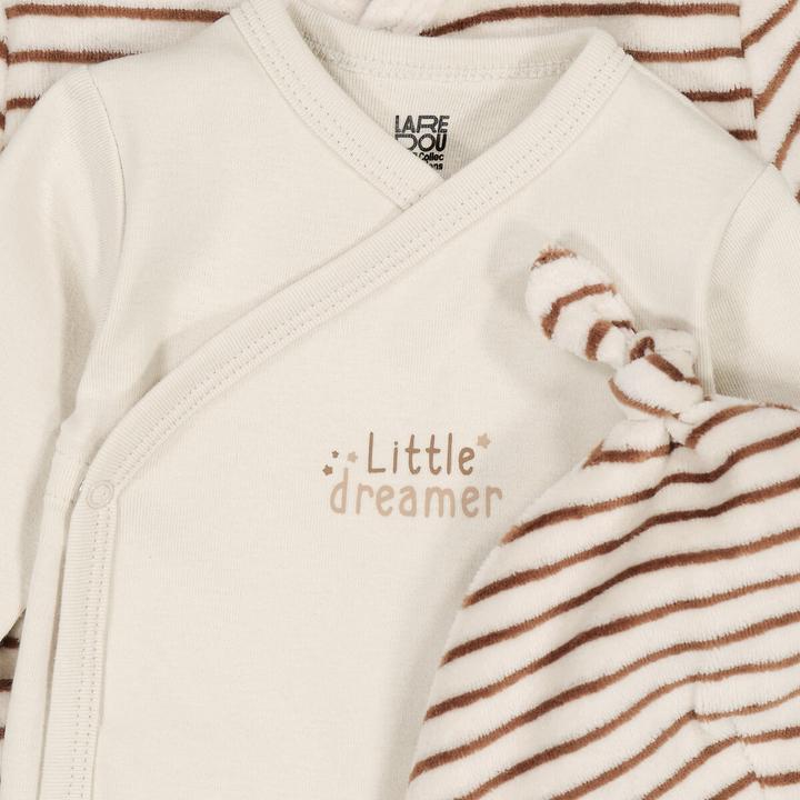 Actual product image La Redoute Collections 3-piece set for newborns (50)