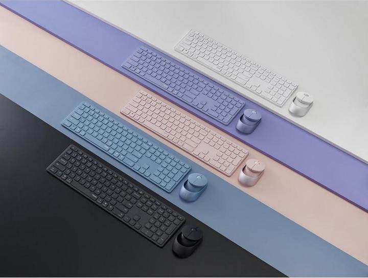 Actual product image Rapoo 9850M DE-Layout, blau (DE, Wireless)