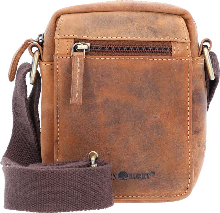 Greenburry Vintage Travel 2 Umhängetasche Leder 15 cm
