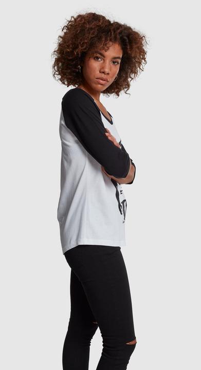 Produktbild Merchcode Ladies Brandalised - Banksy's Graffiti Ape Raglan Tee (XXL)