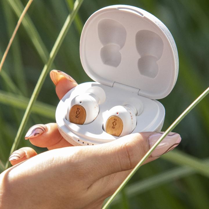 Image du produit House of Marley Écouteurs Bluetooth Champion Ear Buds Cream (8 h, Sans fil)