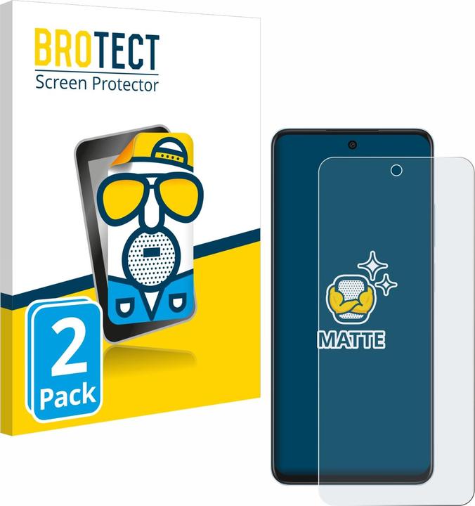 Produktbild BROTECT Entspiegelungs-Schutzfolie Displayschutz Matt (2 Stück, Oppo A60)