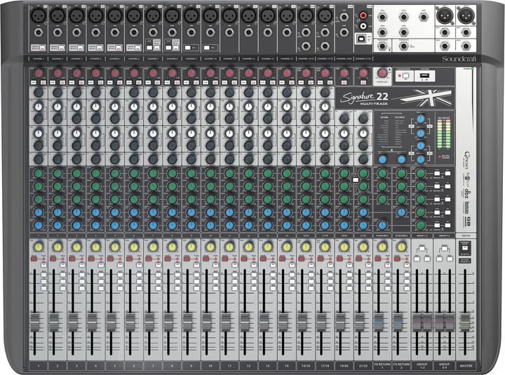 Soundcraft Signature 22 MTK (Studio- und Livemixer)