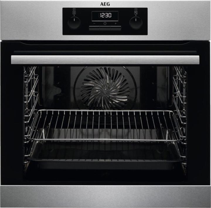 Produktbild AEG BGH 33101 BA Set besteht aus Backofen BEB331010M + 1fach Backauszug TR1LV
