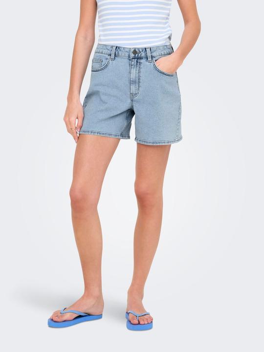 Produktbild JdY JDYCLAUDIA Hohe Taille Weiter Beinschnitt Jeans-Shorts Jeans-Shorts (L)