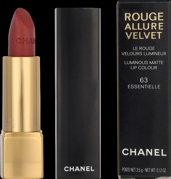 Produktbild Chanel Rouge Allure Velv Lumin Matte Lip No 63 (#63 Essentielle)