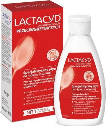 Actual product image Lactacyd Antifungal gynaecological liquid for intimate hygiene 200 ml - 677377 (200 ml, Intimate washing lotion)