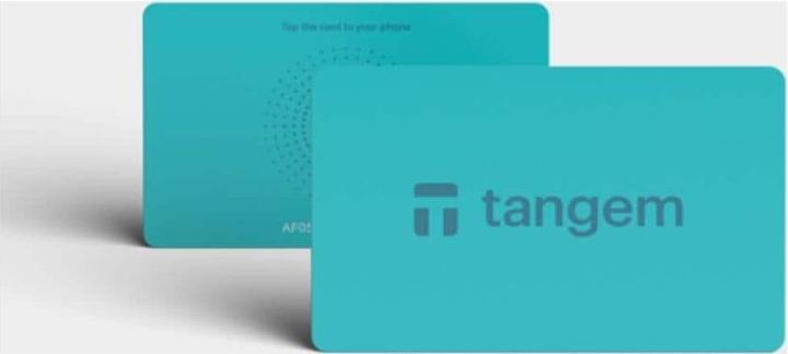 Actual product image Tangem 2.0 - 3 Card Set - Vivid (Bitcoin, Others)