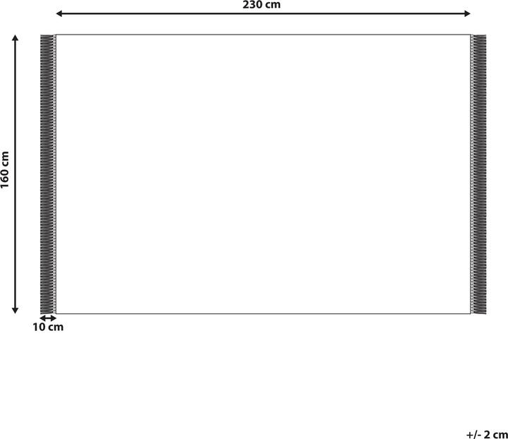 Actual product image Beliani Cetmi (160 x 230 cm)