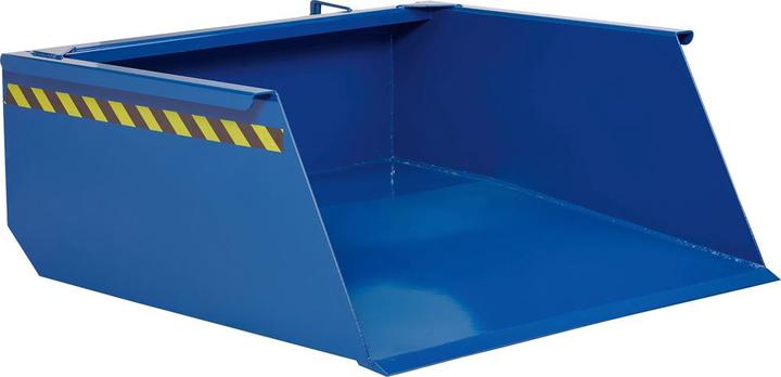 Image du produit Rotherm Pelle basculante pour gerbeur, volume 1,0 m³, bleu gentiane RAL 5010. (1000 l)