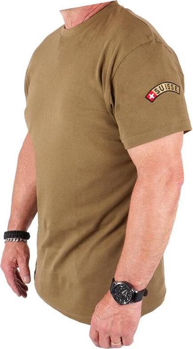 Image du produit Army Shop T-shirt militaire suisse avec emblème (3XL)