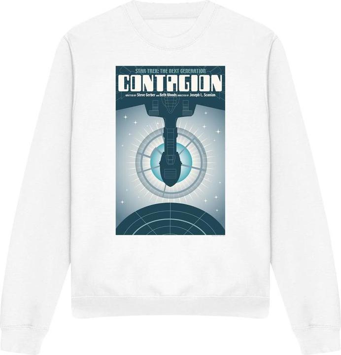 Actual product image Unisex Adult The Next Generation Season 2 Episode 11 Sweatshirt (L)