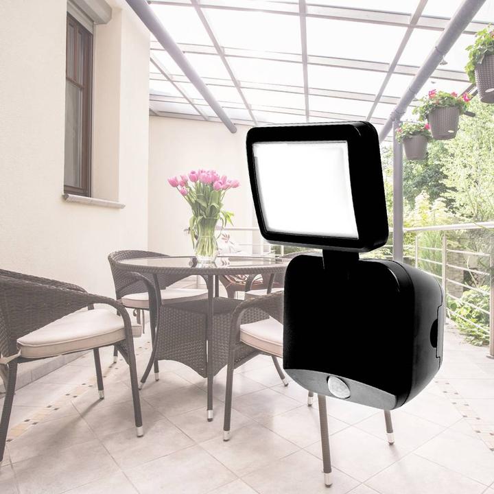 Produktbild Müller Licht Müller-Licht Plaza 27700039 LED-Aussenstrahler mit Bewegungsmelder 4 W Neutralwe (260 lm, IP54)