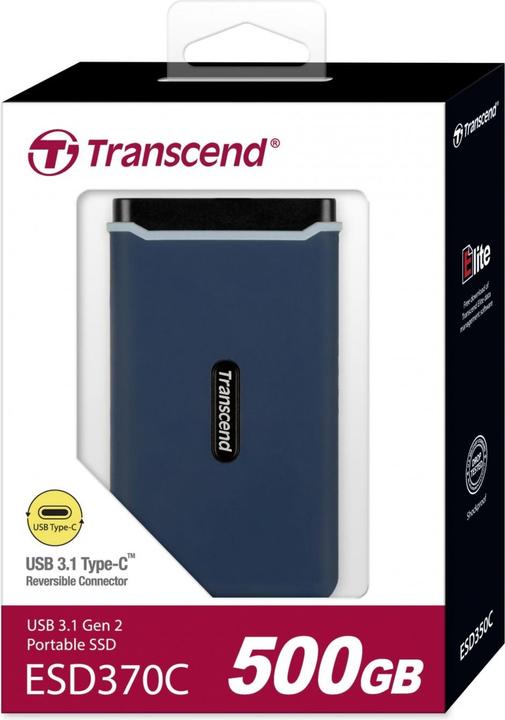 Actual product image Transcend ESD370C (500 GB)