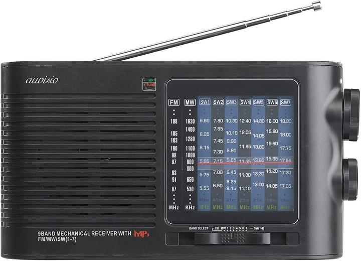 Actual product image Auvisio TAR-750 (FM, VHF, MW, Bluetooth)