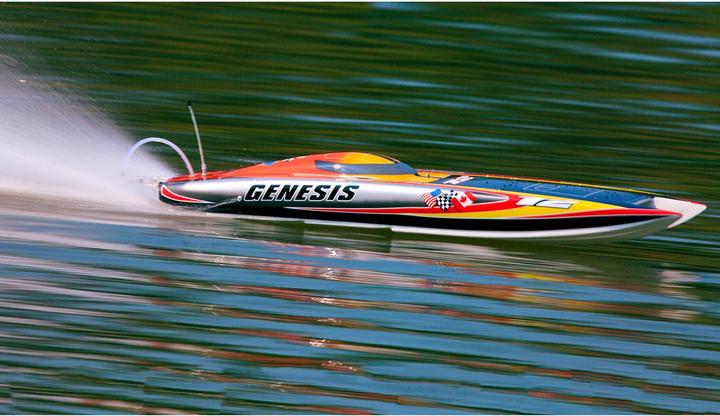 Actual product image Amewi Racing catamaran Genesis 6S