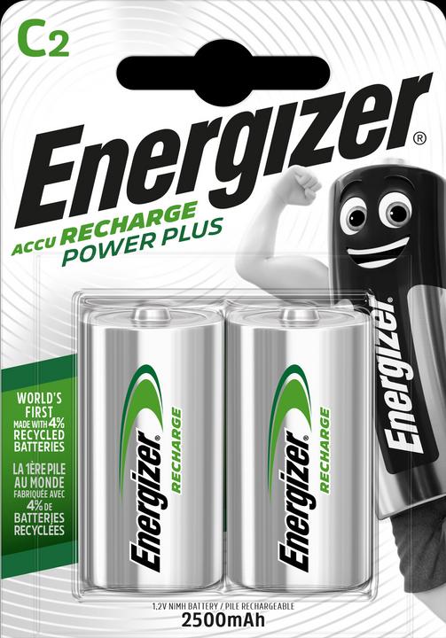 Image du produit Energizer Recharge Power Plus (2 pcs, C, 2500 mAh)