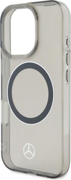 Actual product image Mercedes MEHMP16X23HUOSK iPhone 16 Pro Max 6.9" czarny/black hardcase Silver Ring MagSafe (Apple iPhone 16 Pro Max)