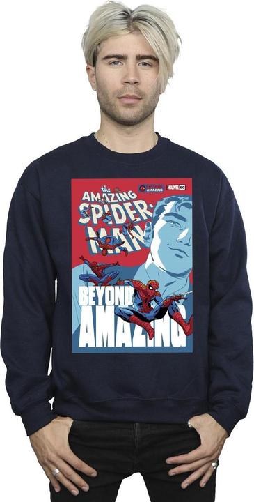Immagine prodotto Spider-Man Beyond Amazing Cover Felpa Uomo (L)